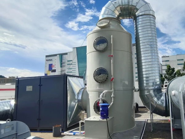 电子厂废气治理案例