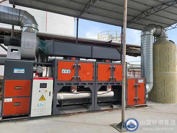 山东某生物工程公司CO催化炉案例